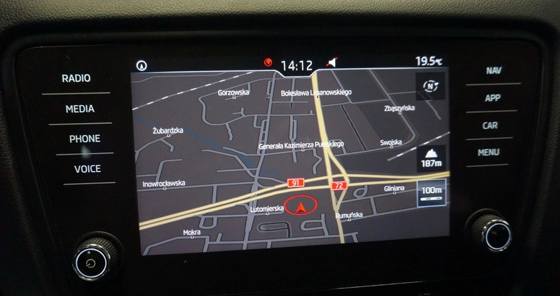 Skoda Octavia cena 72900 przebieg: 118283, rok produkcji 2018 z Wolin małe 667